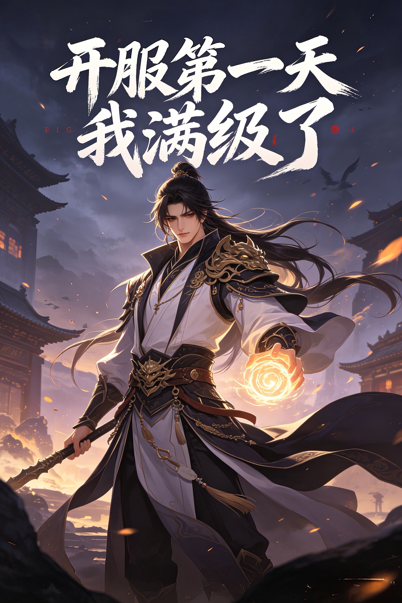 开服第一天我满级了 封面