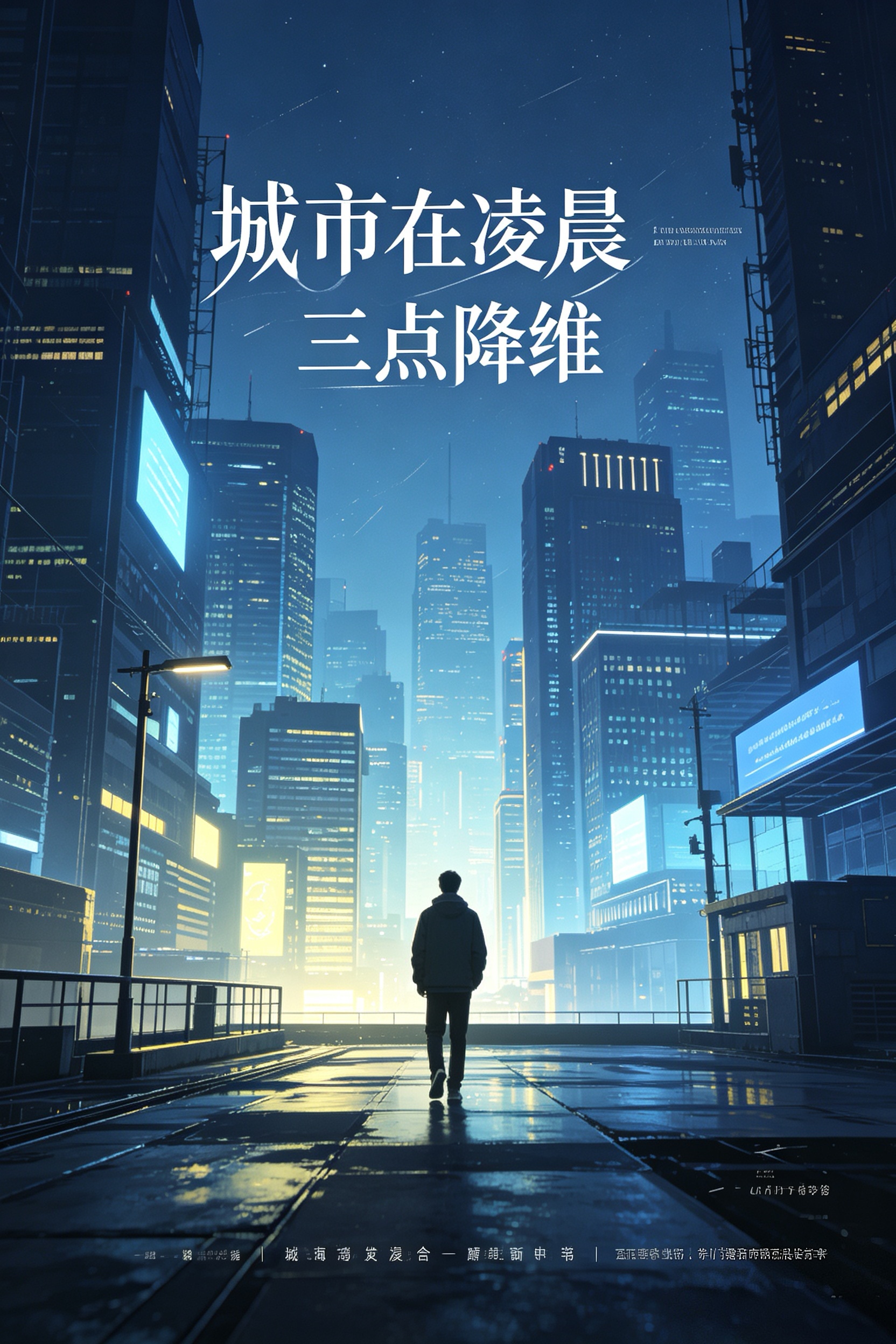 城市在凌晨三点降维 封面