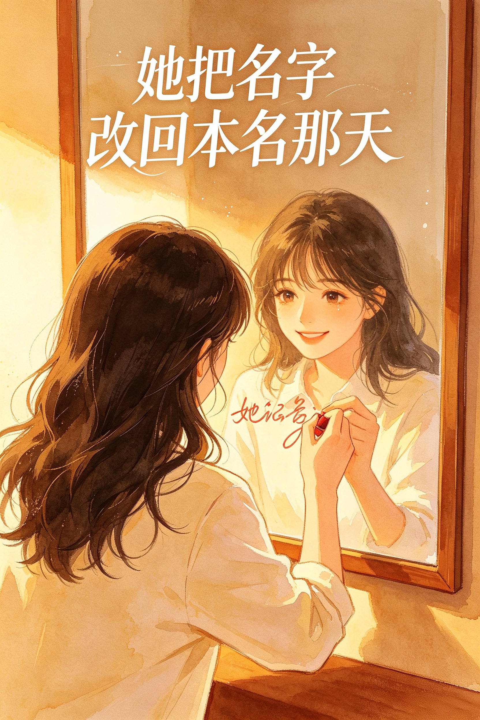 她把名字改回本名那天 封面