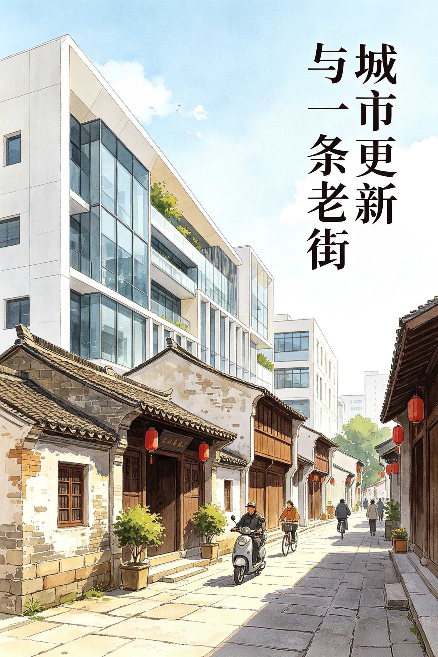 城市更新与一条老街 封面