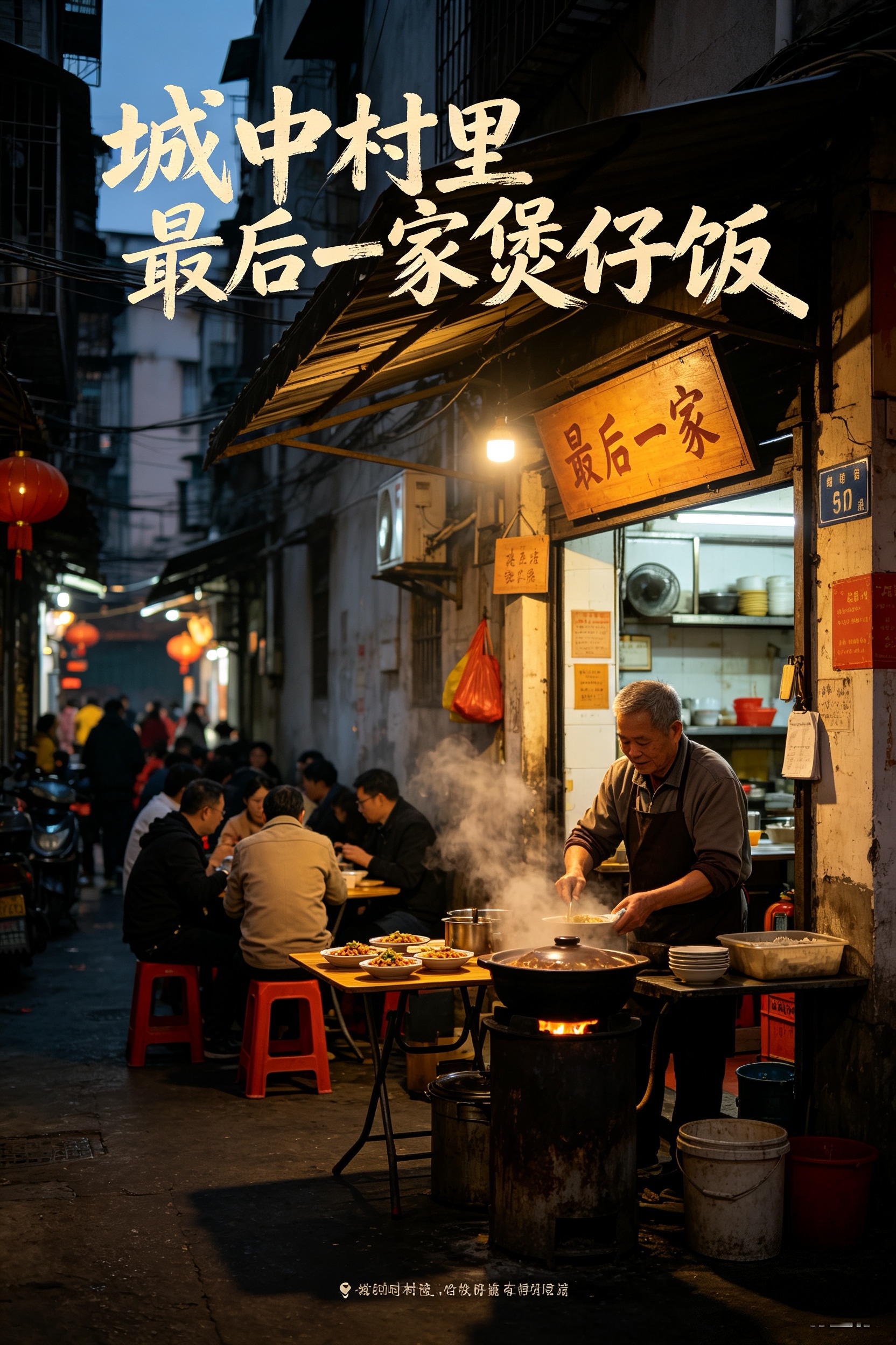 城中村里最后一家煲仔饭 封面
