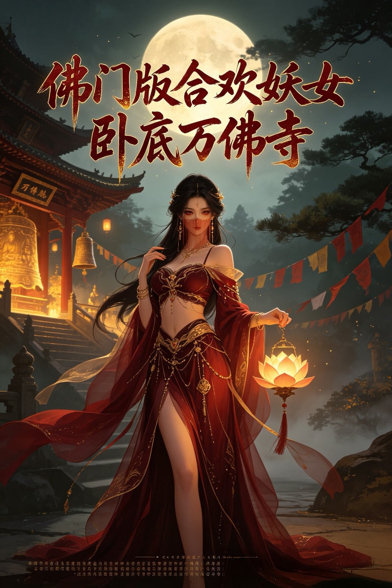 佛门版合欢妖女卧底万佛寺 封面