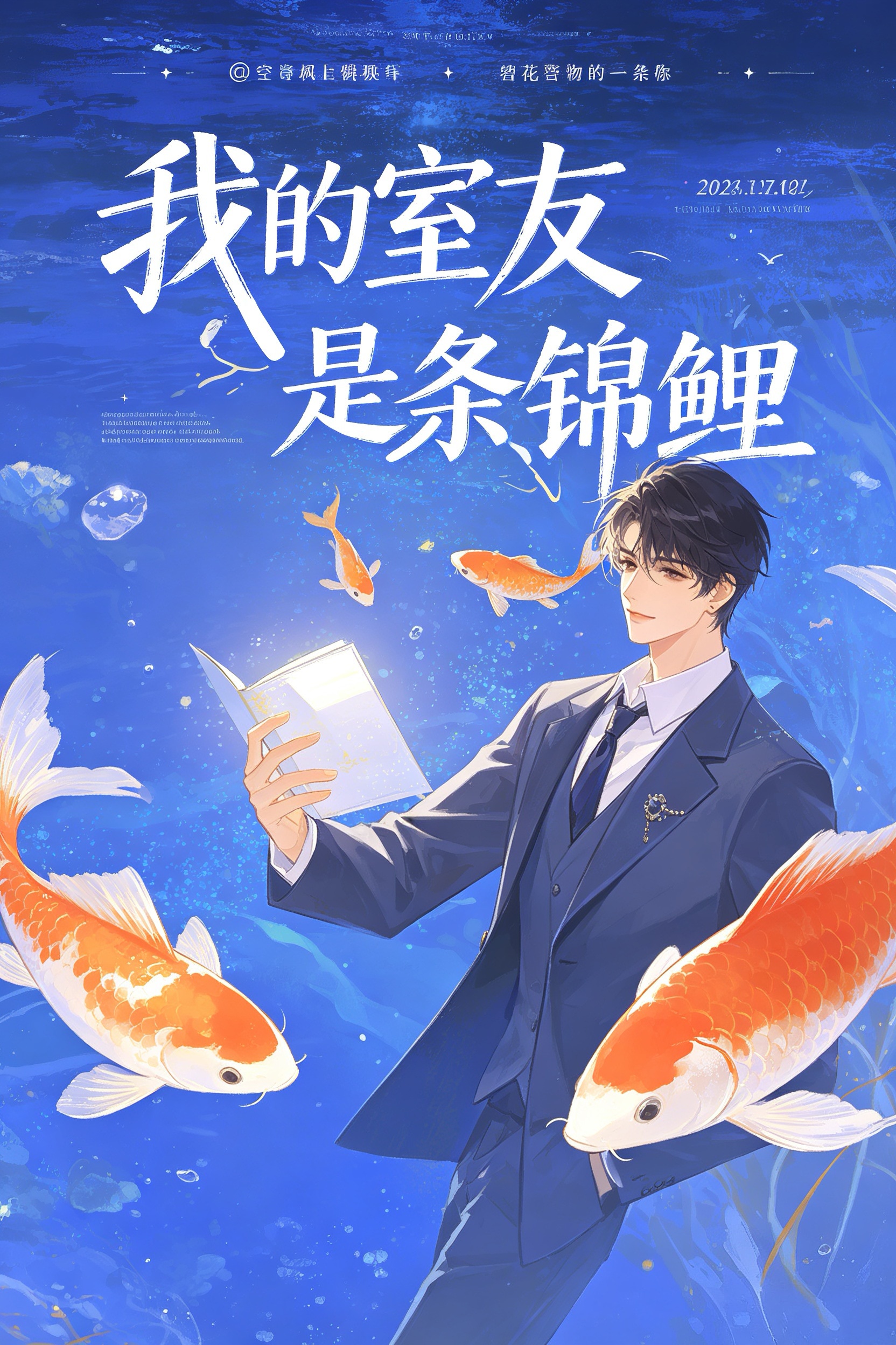 我的室友是条锦鲤 封面