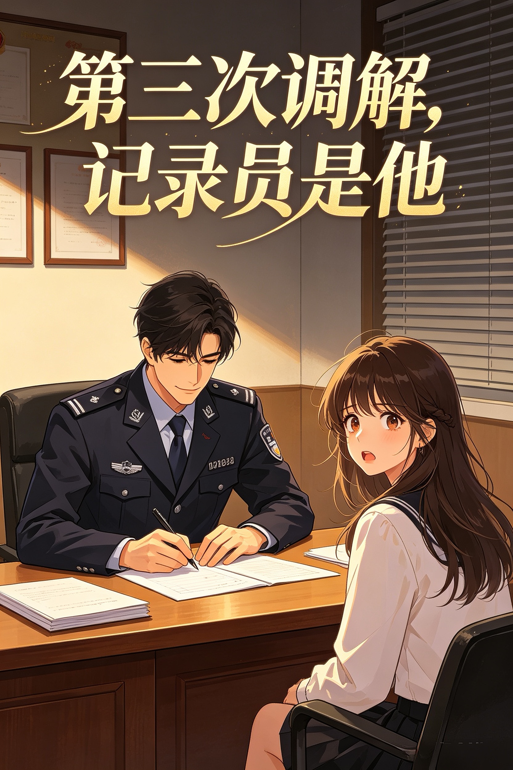 第三次调解,记录员是他 封面