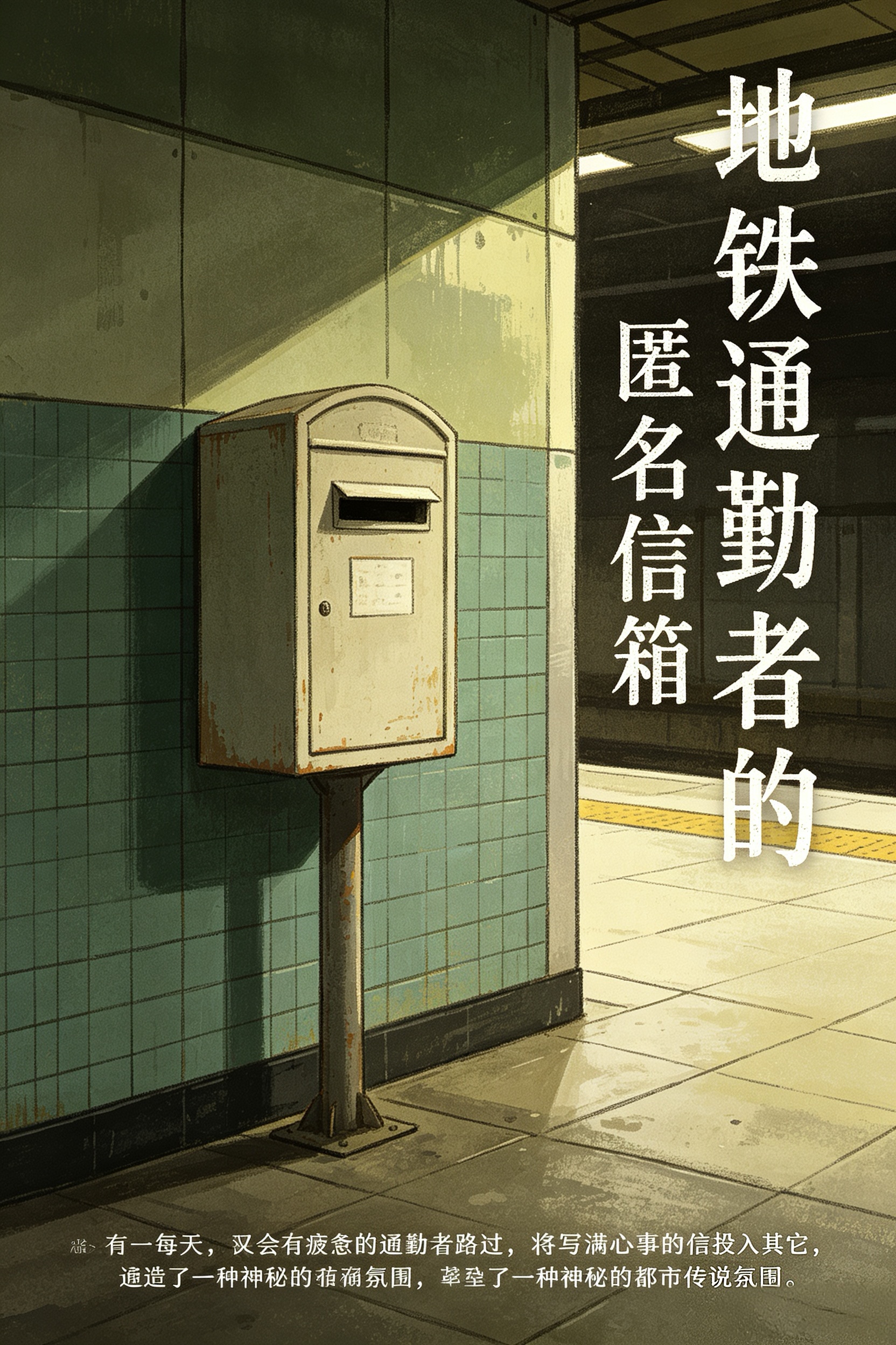 地铁通勤者的匿名信箱 封面