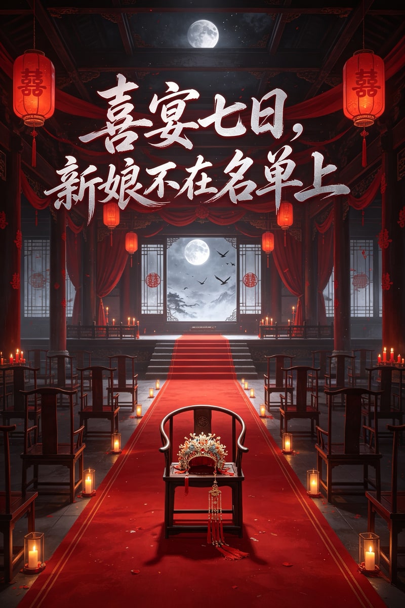 喜宴七日,新娘不在名单上 封面