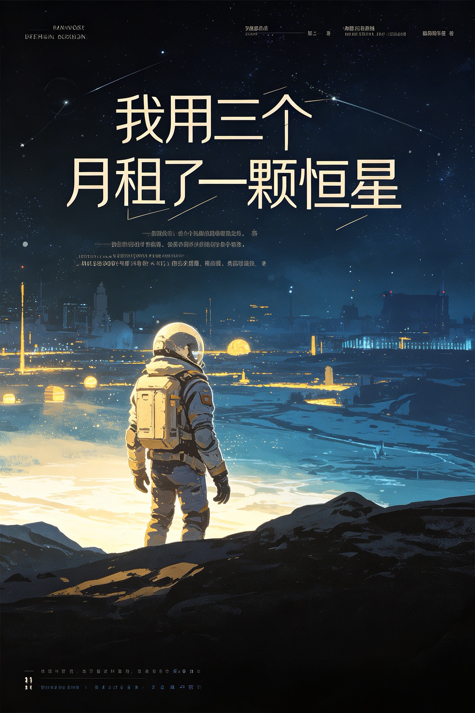 我用三个月租了一颗恒星 封面