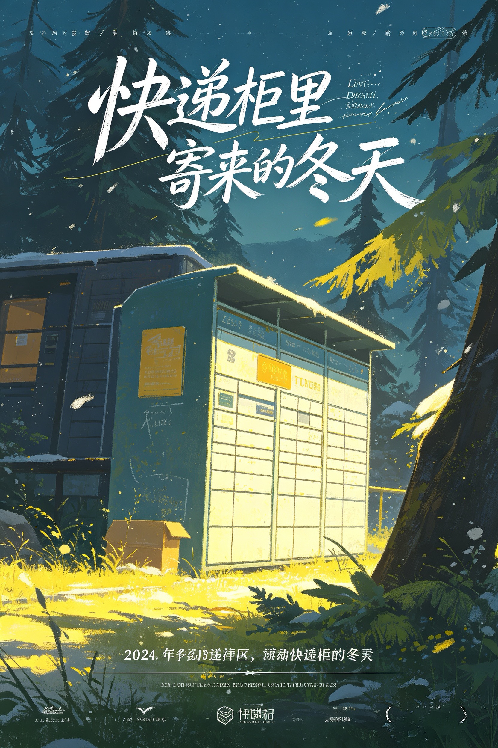 快递柜里寄来的冬天 封面