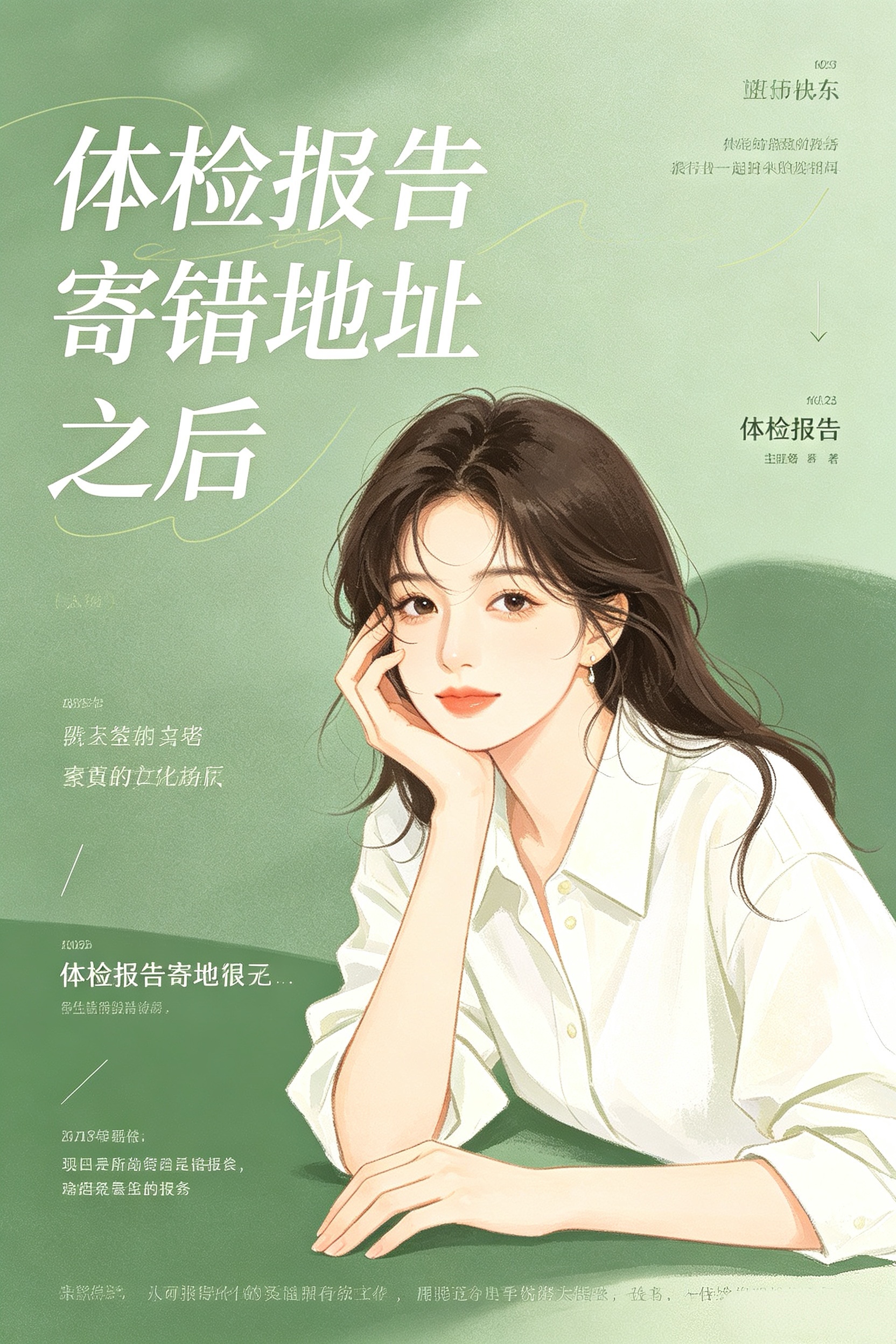 体检报告寄错地址之后 封面