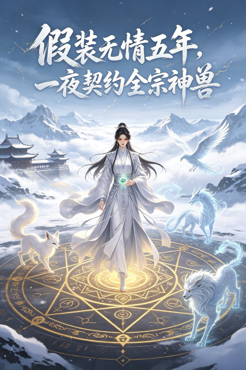 假装无情五年，一夜契约全宗神兽 封面