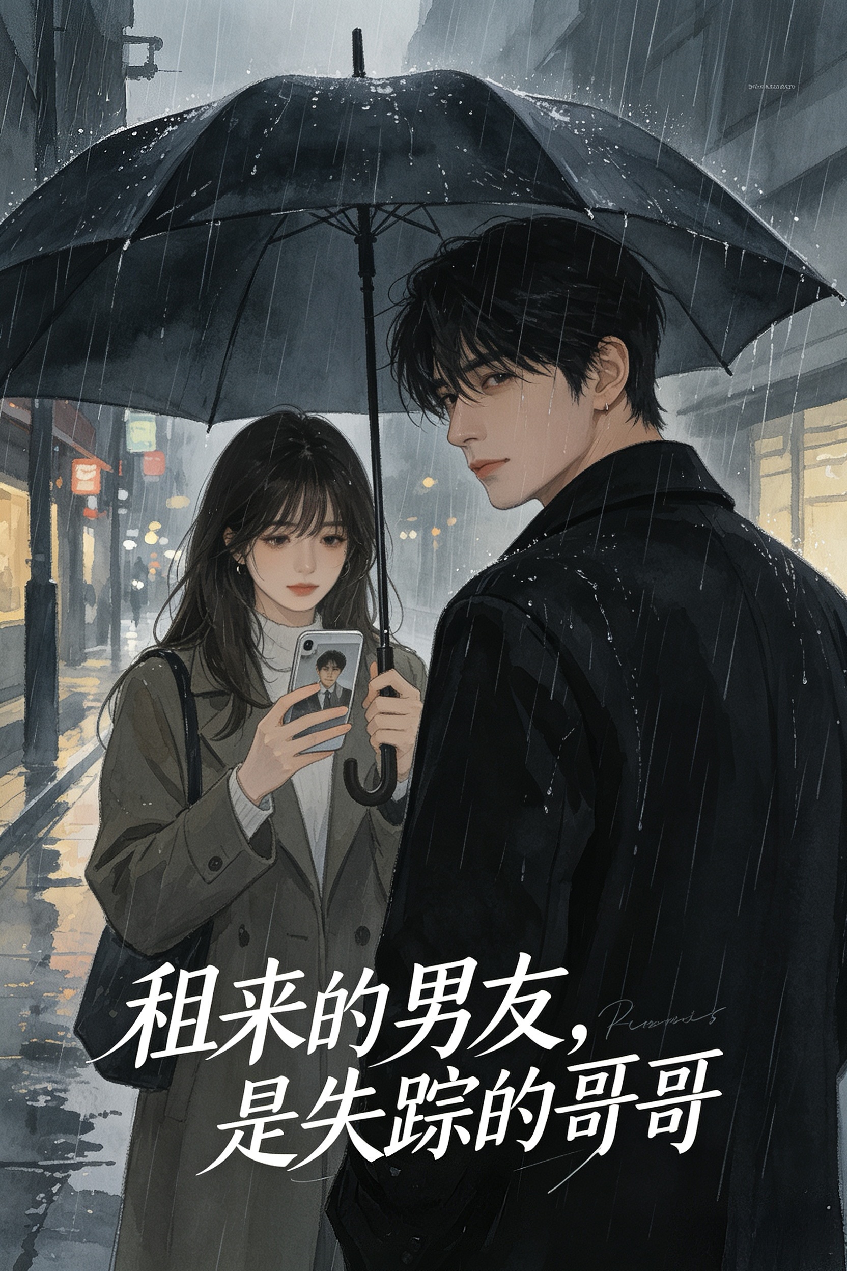 租来的男友，是失踪的哥哥 封面