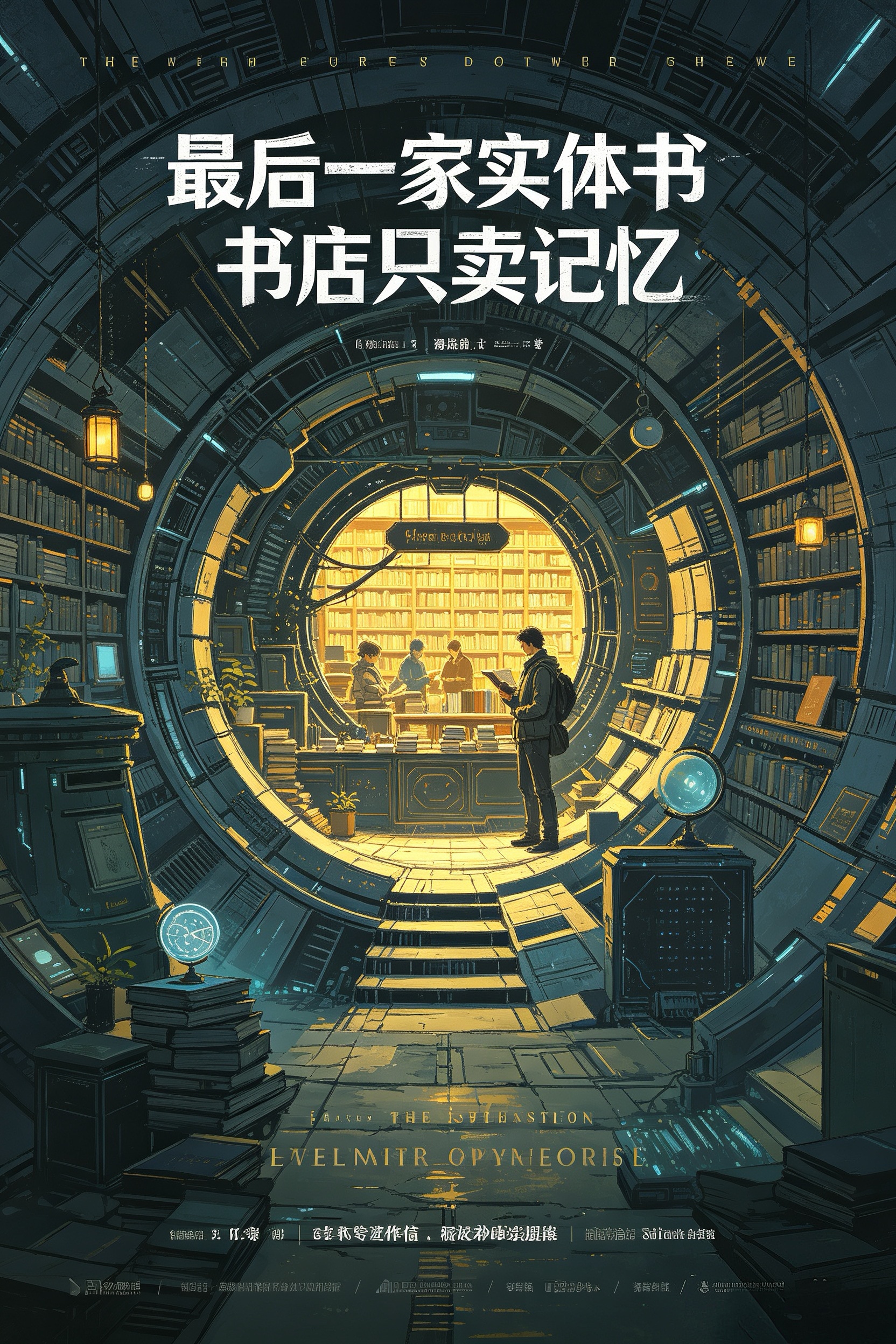 最后一家实体书店只卖记忆 封面