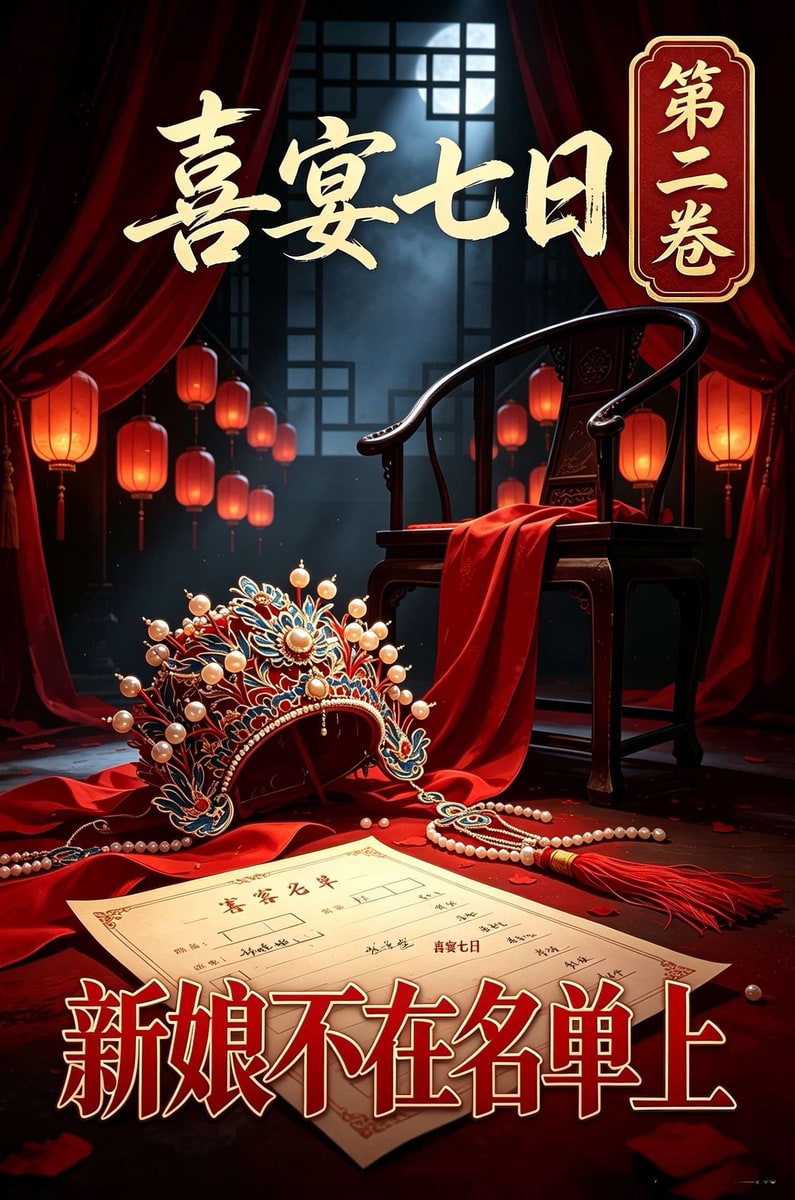 喜宴七日,新娘不在名单上(第二卷) 封面