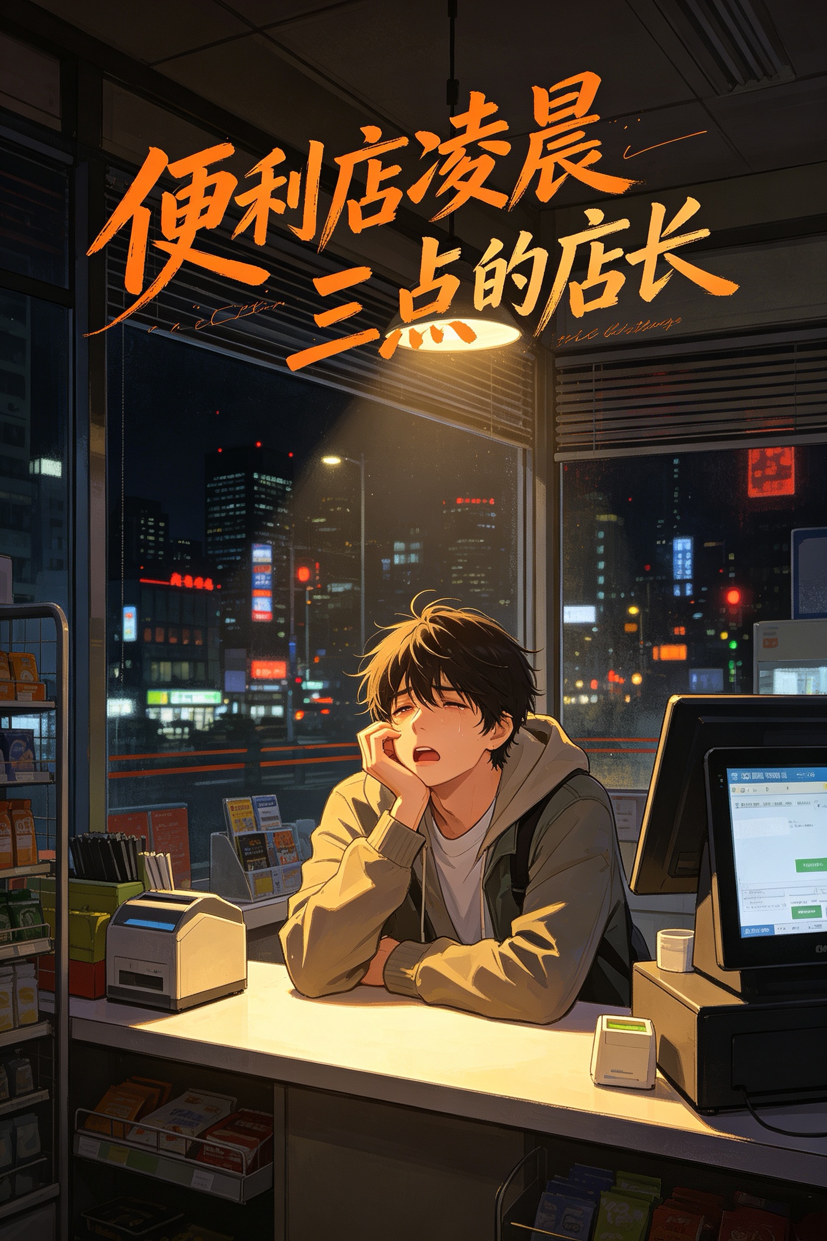 便利店凌晨三点的店长 封面