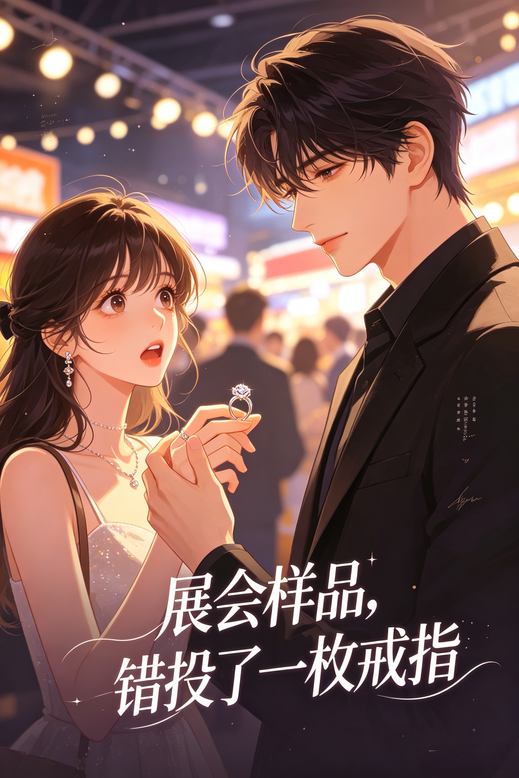 展会样品，错投了一枚戒指 封面