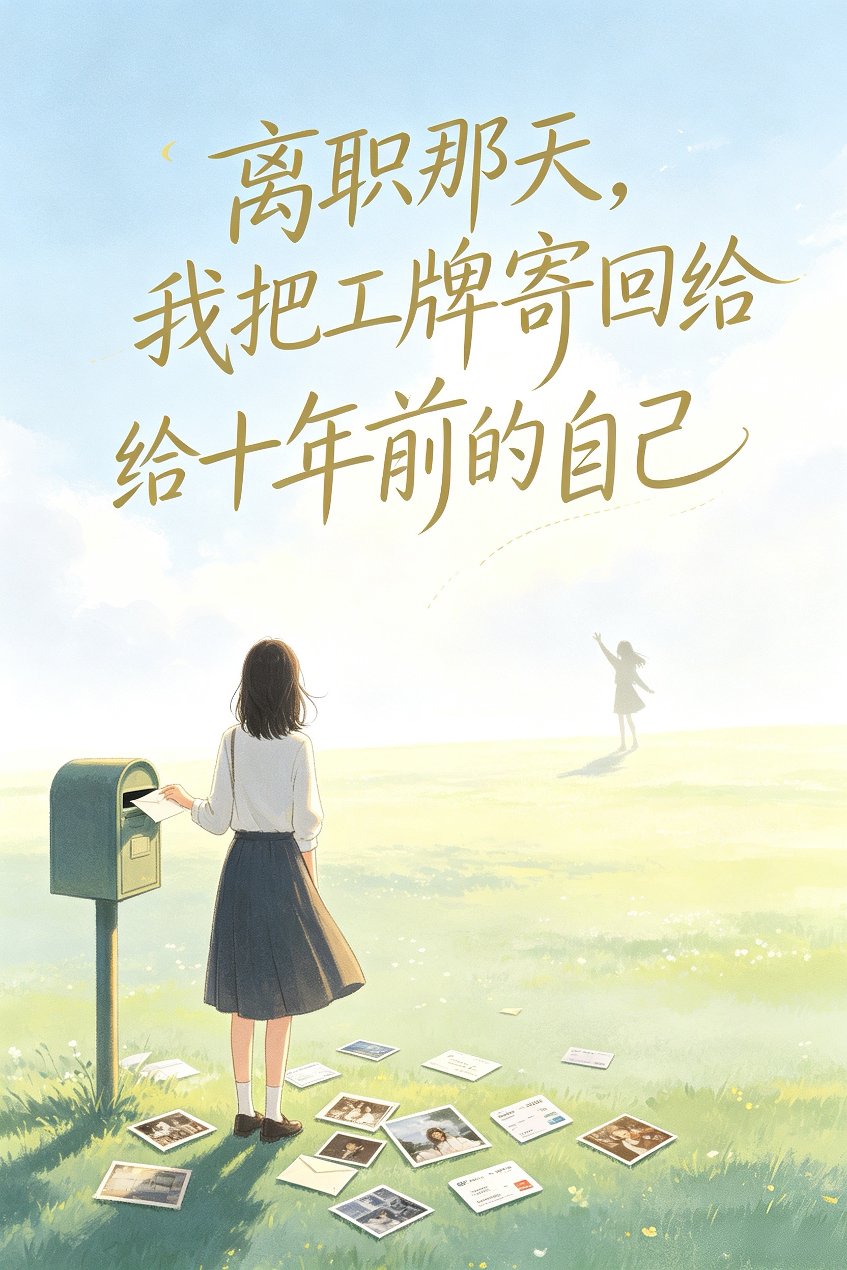 离职那天,我把工牌寄回给十年前的自己 封面