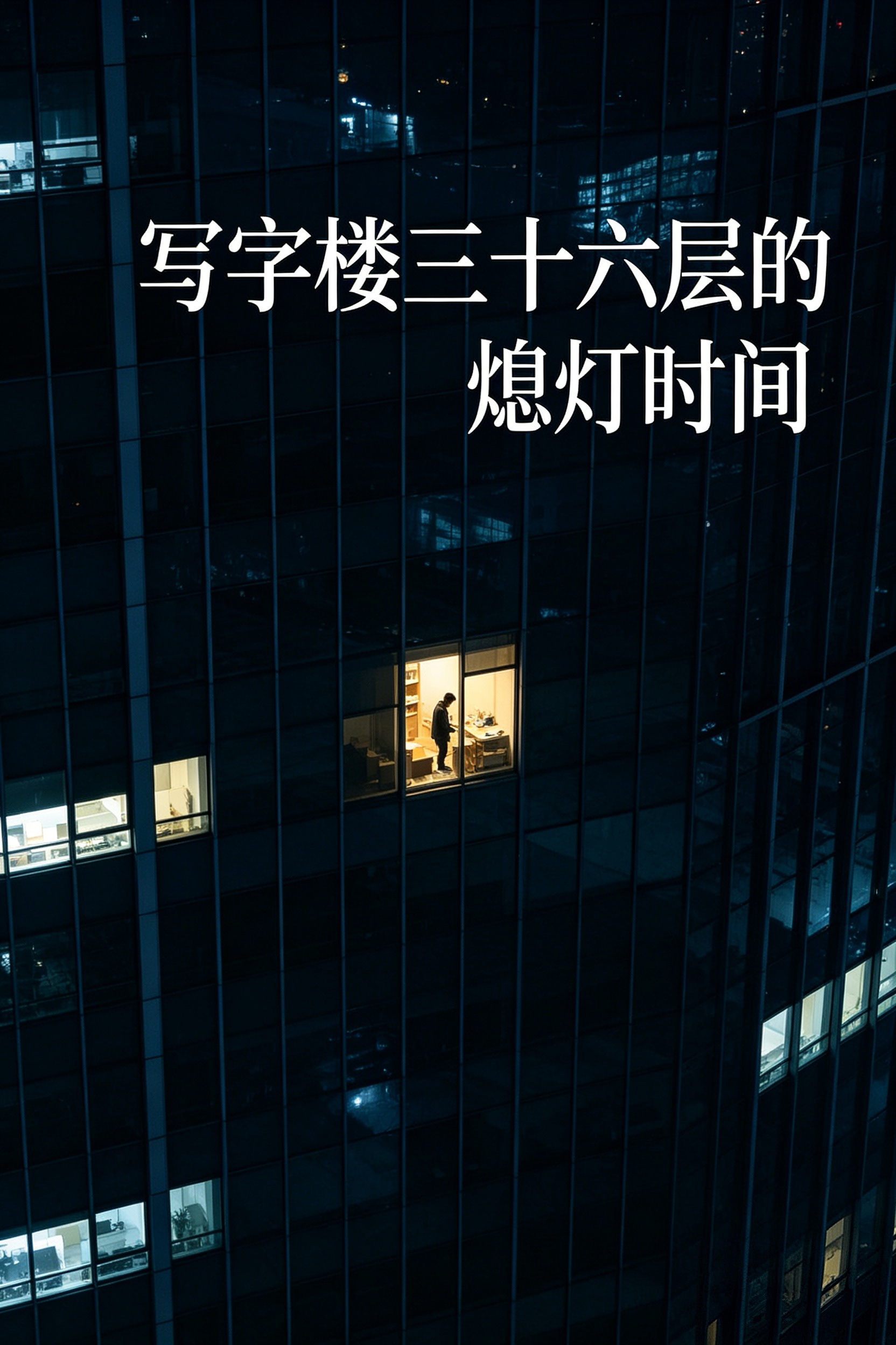 写字楼三十六层的熄灯时间 封面