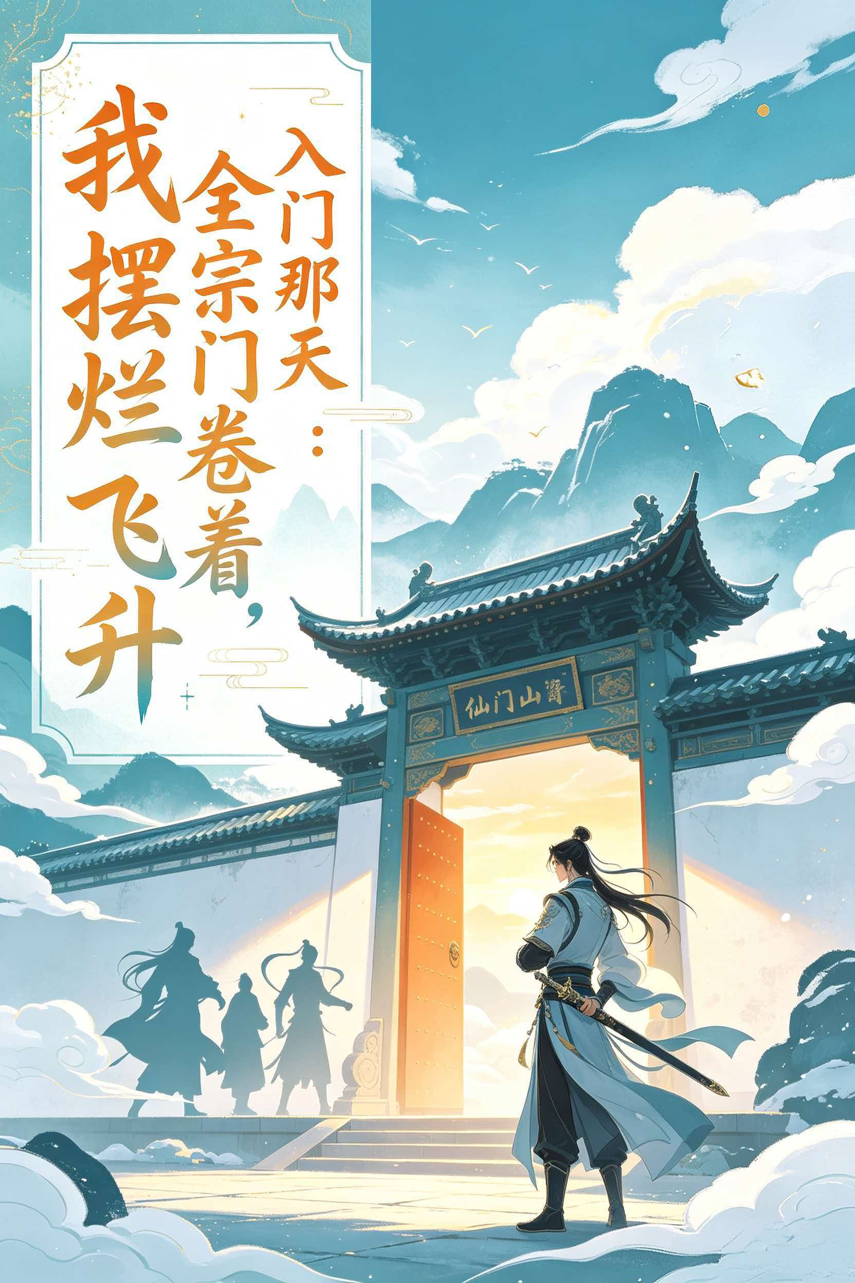 入门那天：全宗门卷着，我摆烂飞升 封面