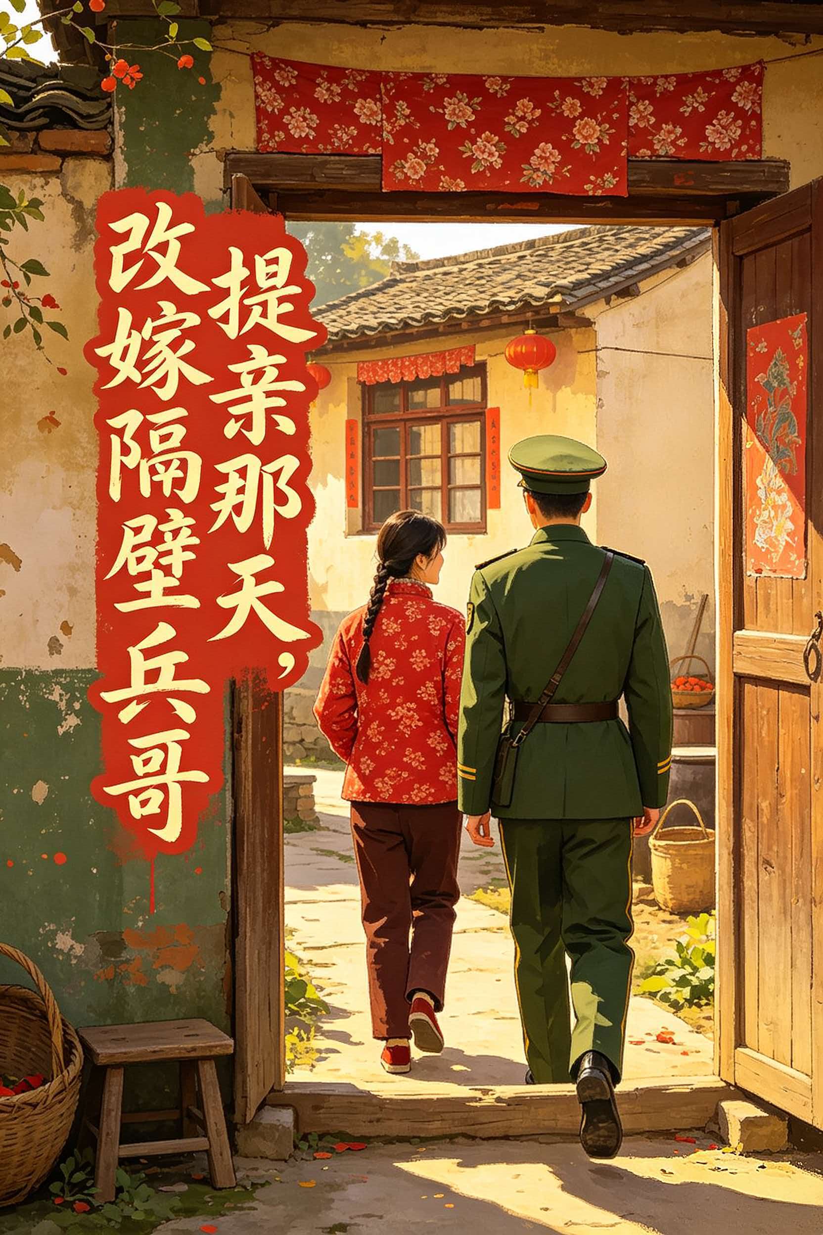 提亲那天，改嫁隔壁兵哥哥 封面