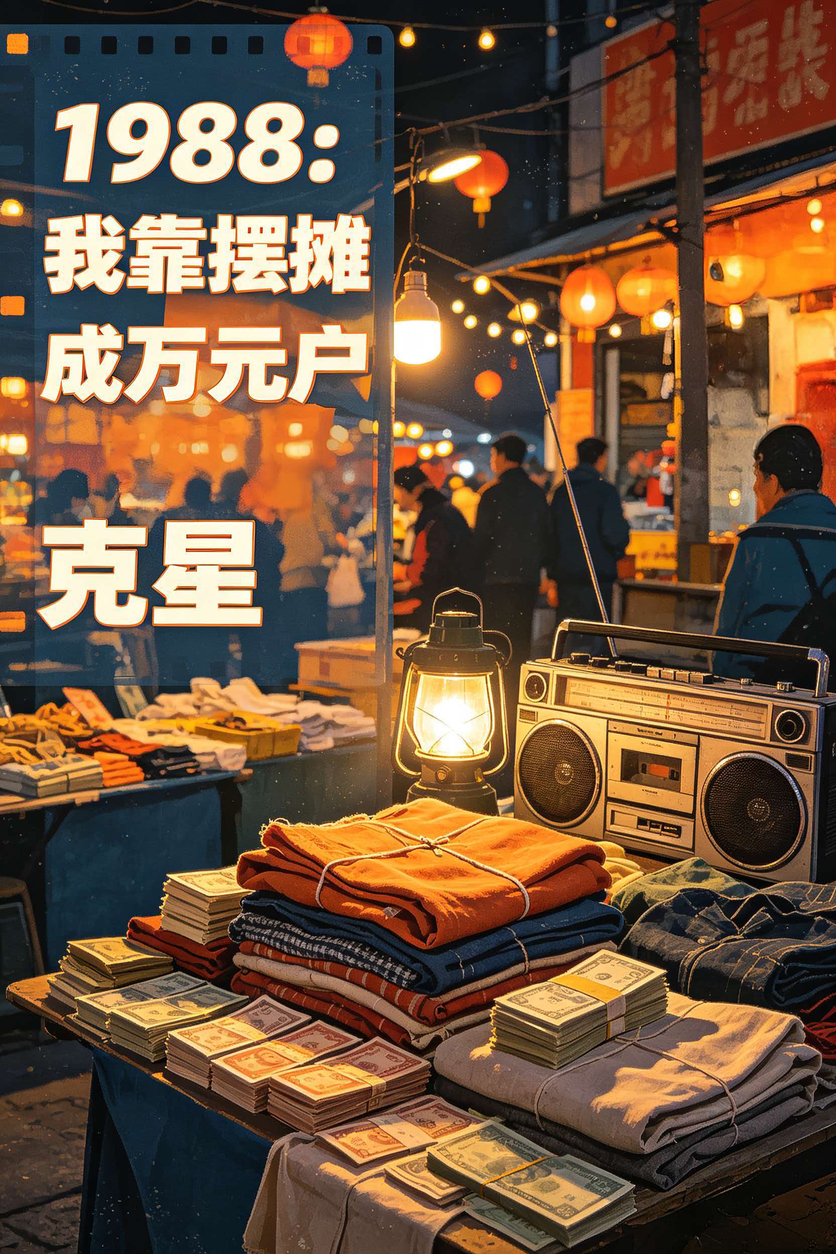 1988:我靠摆摊成万元户克星 封面